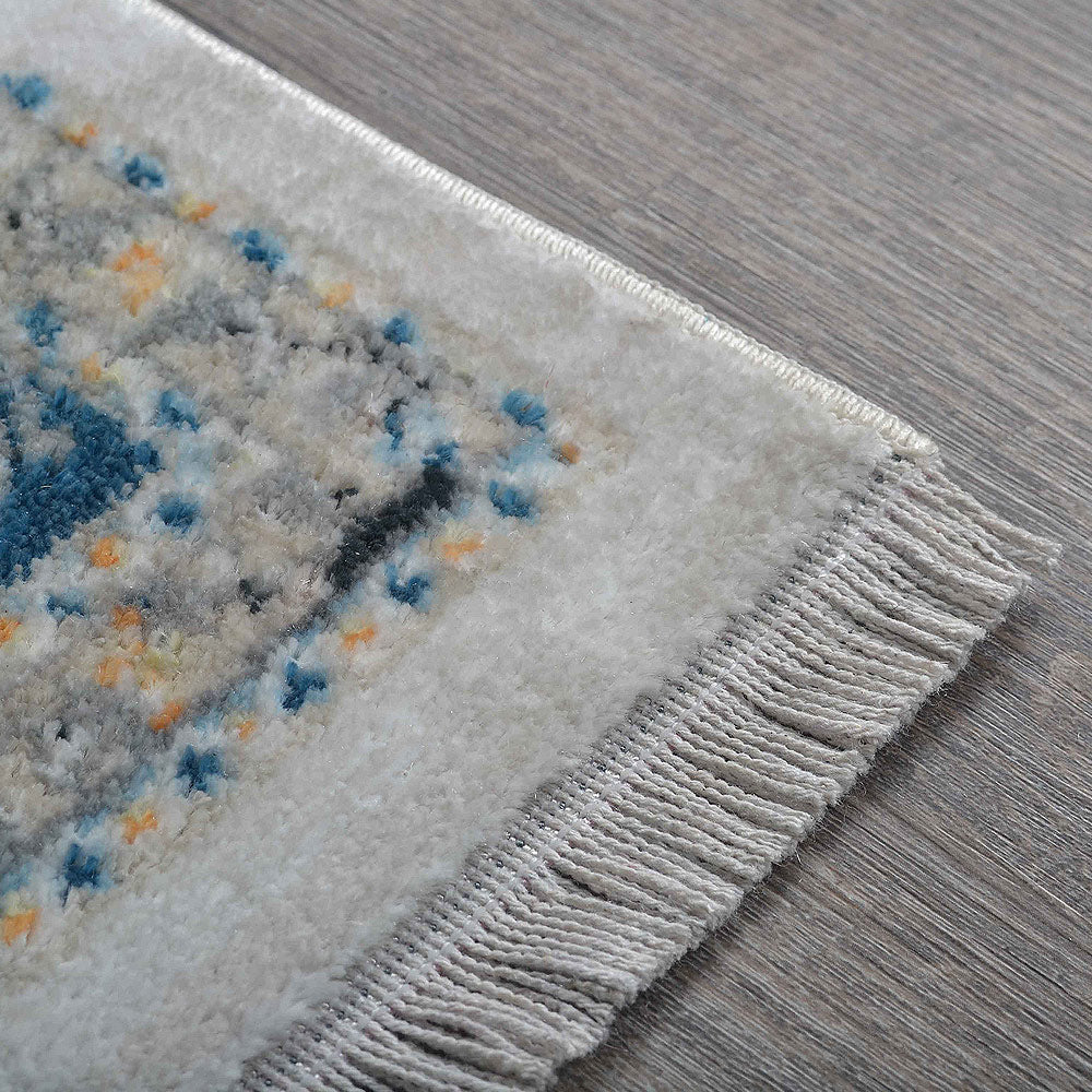 Silkaria Machine Woven Rug - Soft & Durable Area Rug for Living Room, Bedroom, Dining Room - Home Decor & Floor Covering