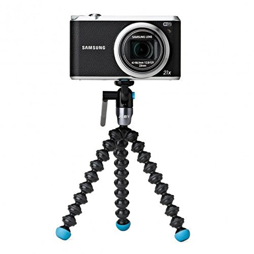 GorillaPod Flexible Tripod Stand for Camera & Smartphone - Black/Blue - Perfect for Vlogging, Travel & Outdoor Photography