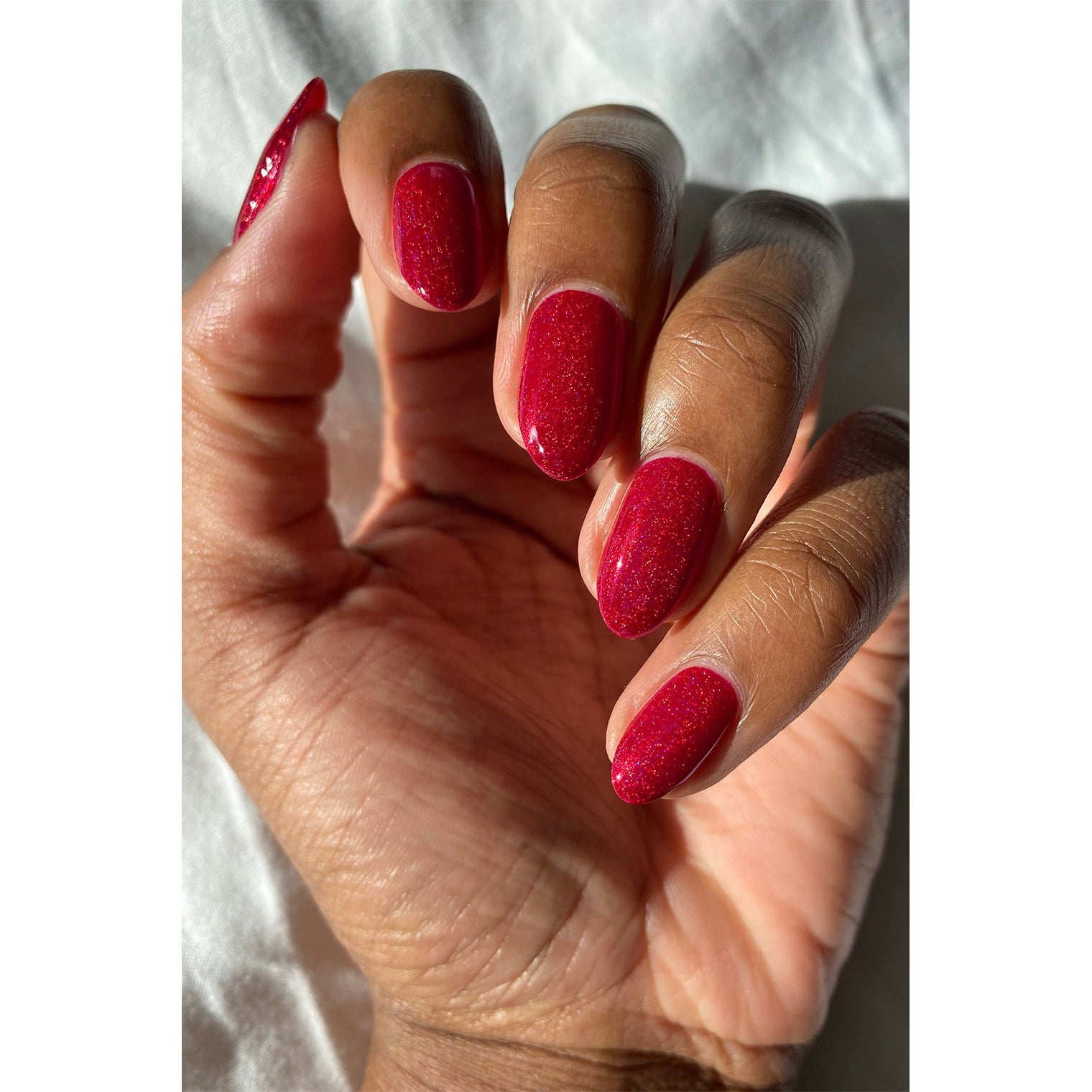 Cirque Colors Ruby Red Nail Polish - 0.37 oz Long Lasting Vegan & Cruelty Free Nail Lacquer for Manicure & Pedicure - Perfect for Parties, Weddings & Special Occasions