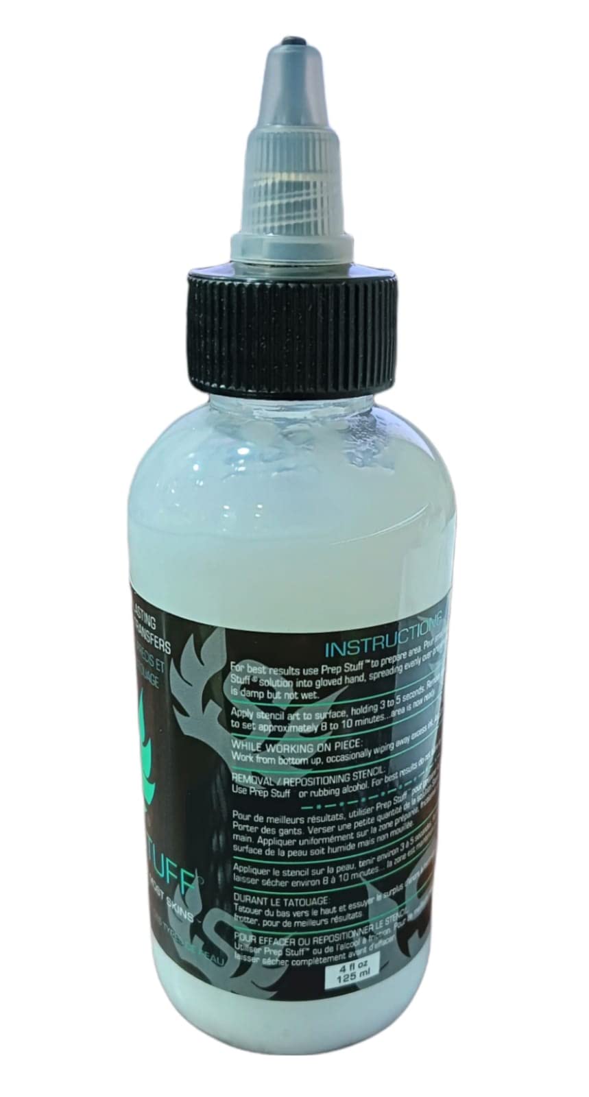 Long-Lasting Precision Tattoo Stencil Transfer Gel (4oz) - Vegan, Skin-Safe Formula for Professional & DIY Tattoo Artists | Ideal for Tattoo Studios, Home Practice & Temporary Tattoo Designs