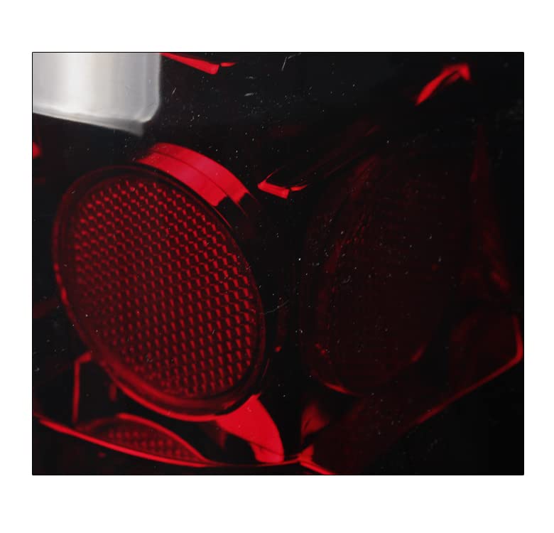 LED Tail Brake Lights Rear Lamp Red/Smoke Compatible with 1988-1998 Chevy/GMC C10 C/K 1500/2500/3500 - Durable Replacement for Pickup Trucks, Enhanced Nighttime Safety