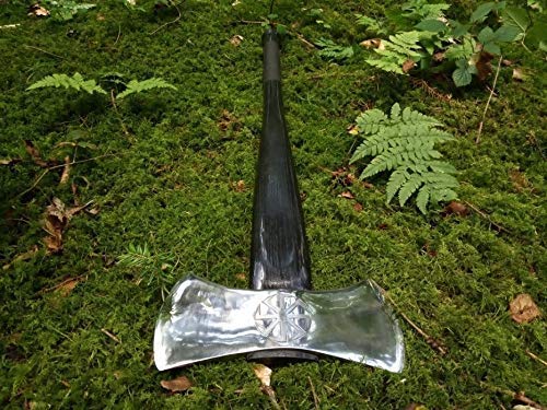 Best Two-Blade Axe for Men - Durable Camping & Survival Tool - Perfect Gift for Outdoorsmen & Woodworkers