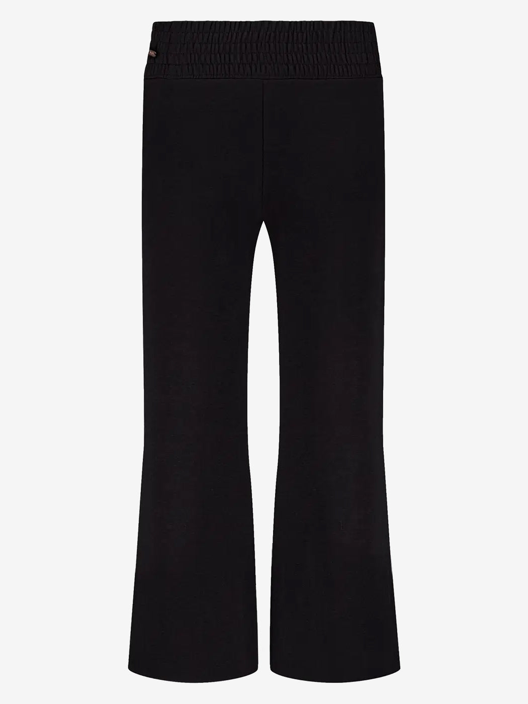 Urban Goddess Flow Capri Yoga Pants - Onyx Black | High Waisted Stretchy Workout Leggings for Women | Perfect for Yoga, Gym & Lounge Wear