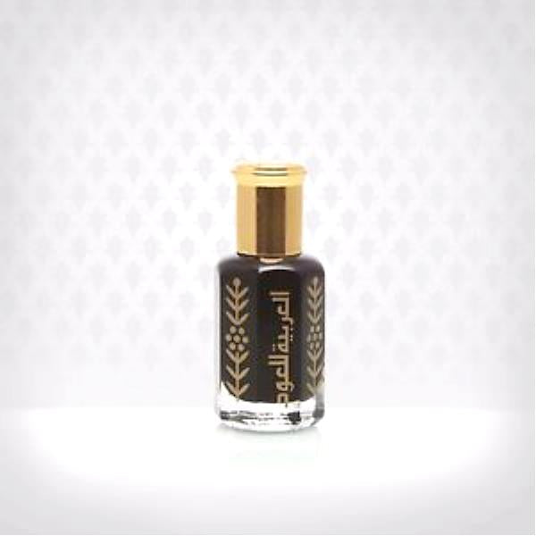 Premium Saudi Arabian Al Hajar Al Aswad (Alcohol-Free) Black Stone Attar Oil 12ml - Authentic Saudi Import for Spiritual Aromatherapy, Meditation & Gift Giving