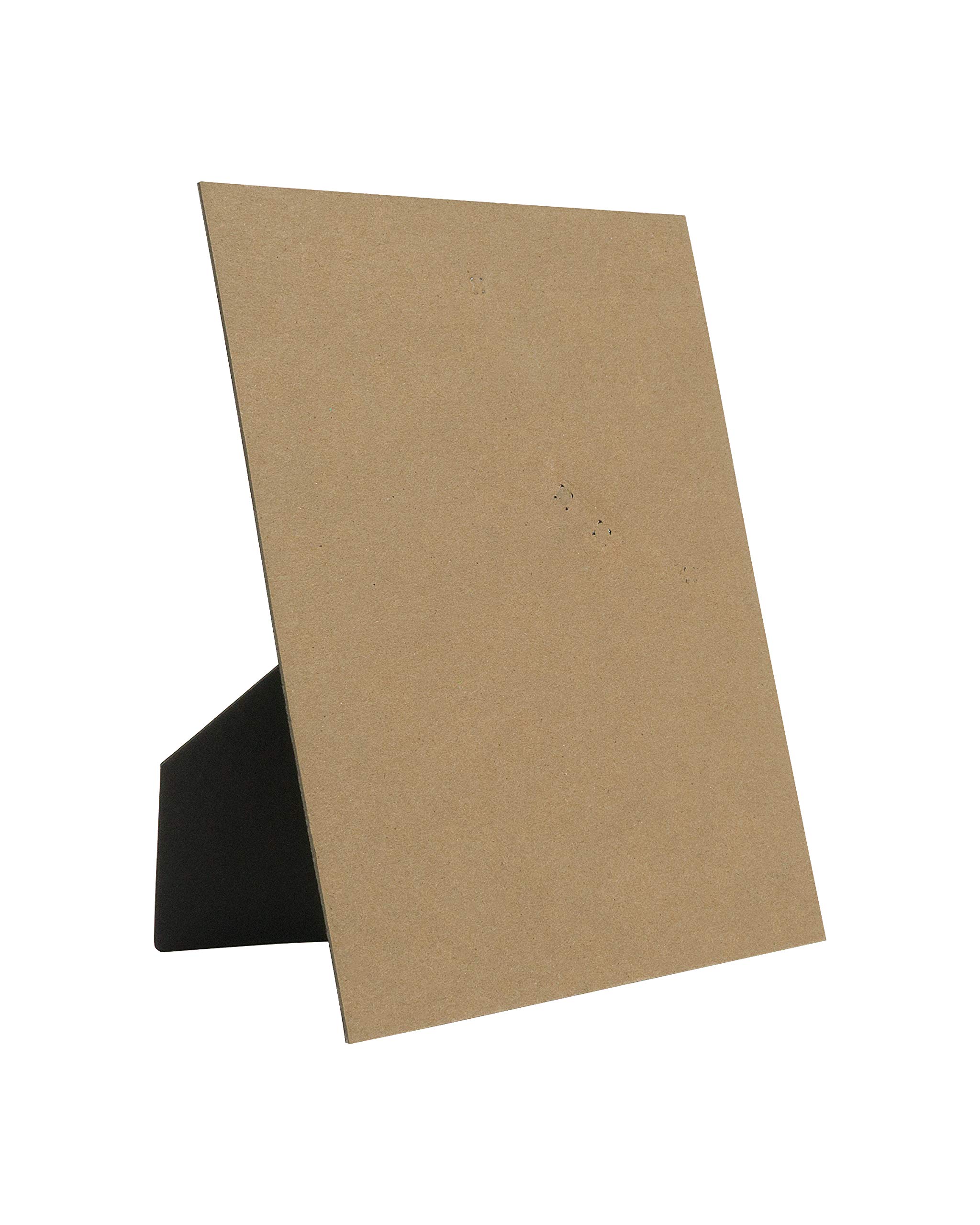 10 Pack of 9x12 Cardboard Easel Backs with 2 Metal Hangers - Display Tile, Art & Picture Frames - Perfect for Home Decor, Gallery Walls & Retail Displays