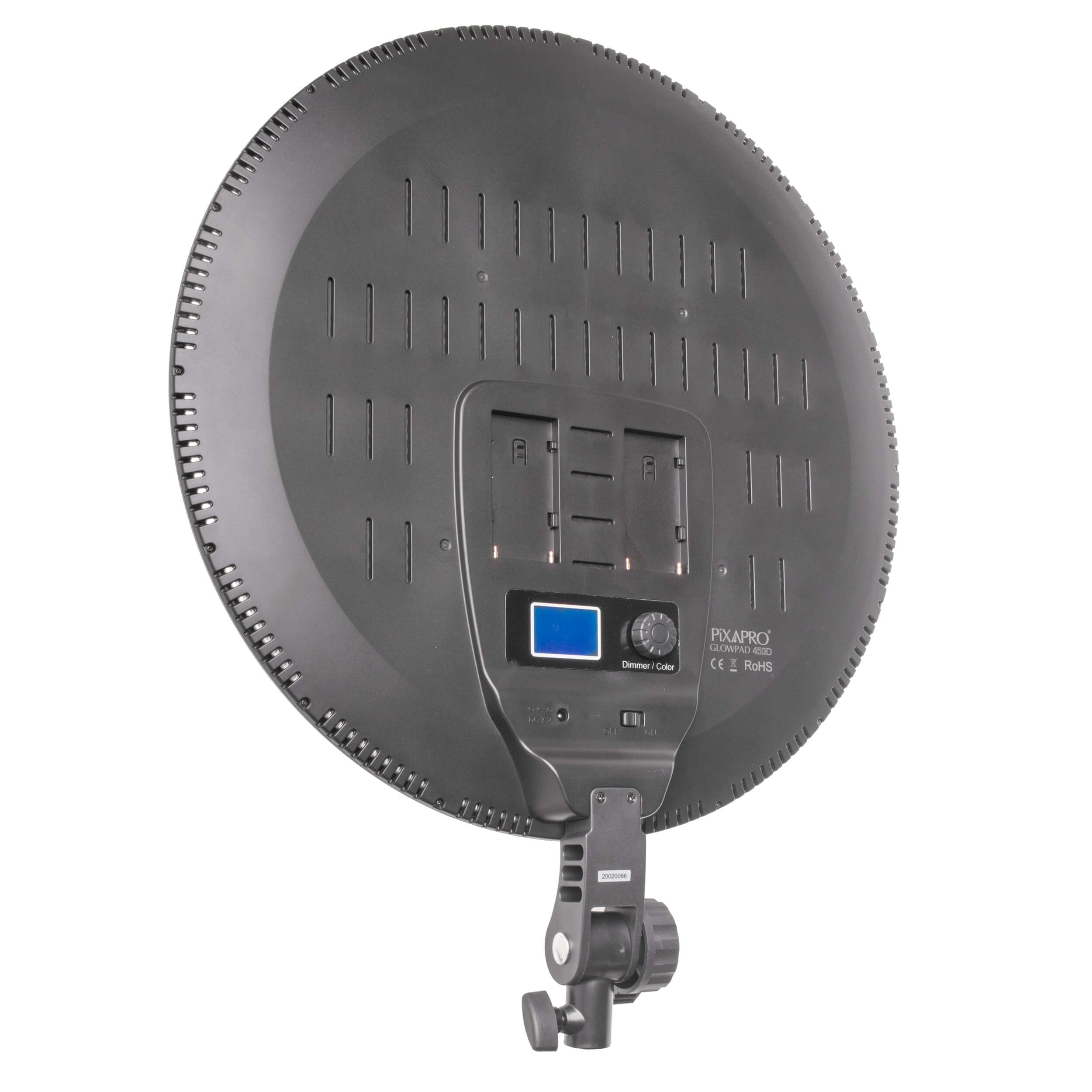 GLOWPAD 450D Slim Bi-Color LED Light Panel Kit - Dual Lighting for Photography, Videography & YouTube Studio Setup