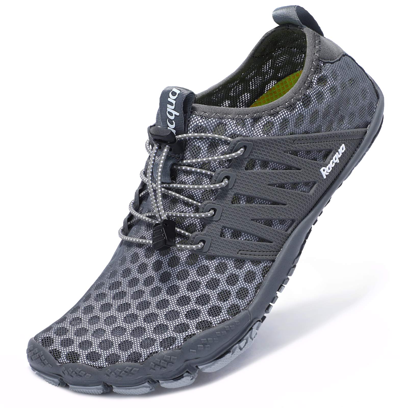 **Racqua Composite Mesh Water Shoes for Men & Women - Lightweight Quick-Dry Aqua Shoes for Beach, Swimming, Surfing & Outdoor Activities**