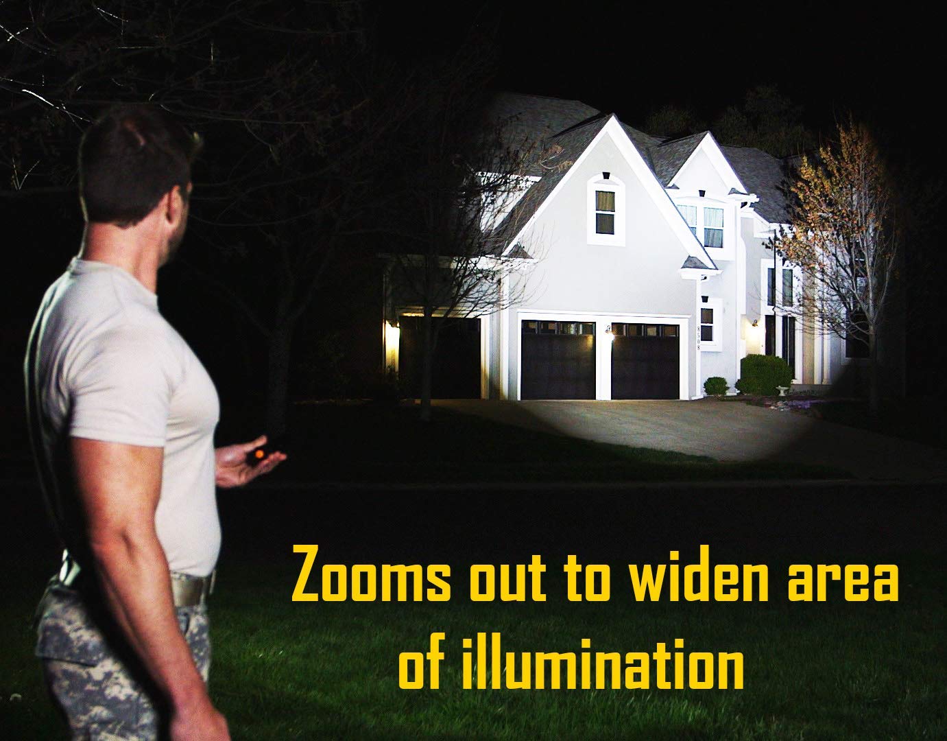 Tactical Flashlight - High Lumens LED Flashlight for Hunting, Camping, Emergency - Durable & Waterproof Tactical Light for Outdoor Adventures