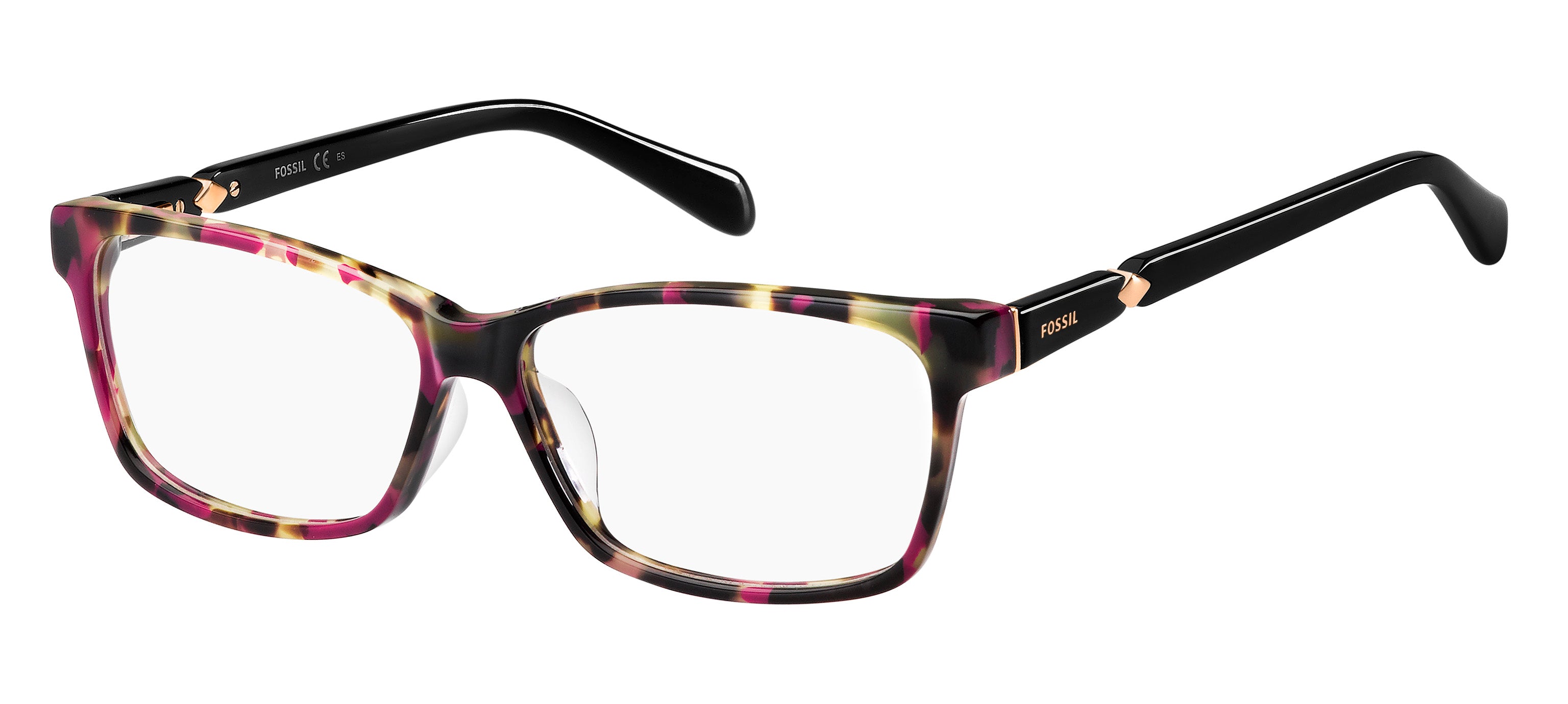 Fossil FOS 7057/G YDC 5513 Eyeglass Frames for Men & Women - Lightweight & Durable Acetate Glasses - Perfect for Reading, Work & Fashion Accessories