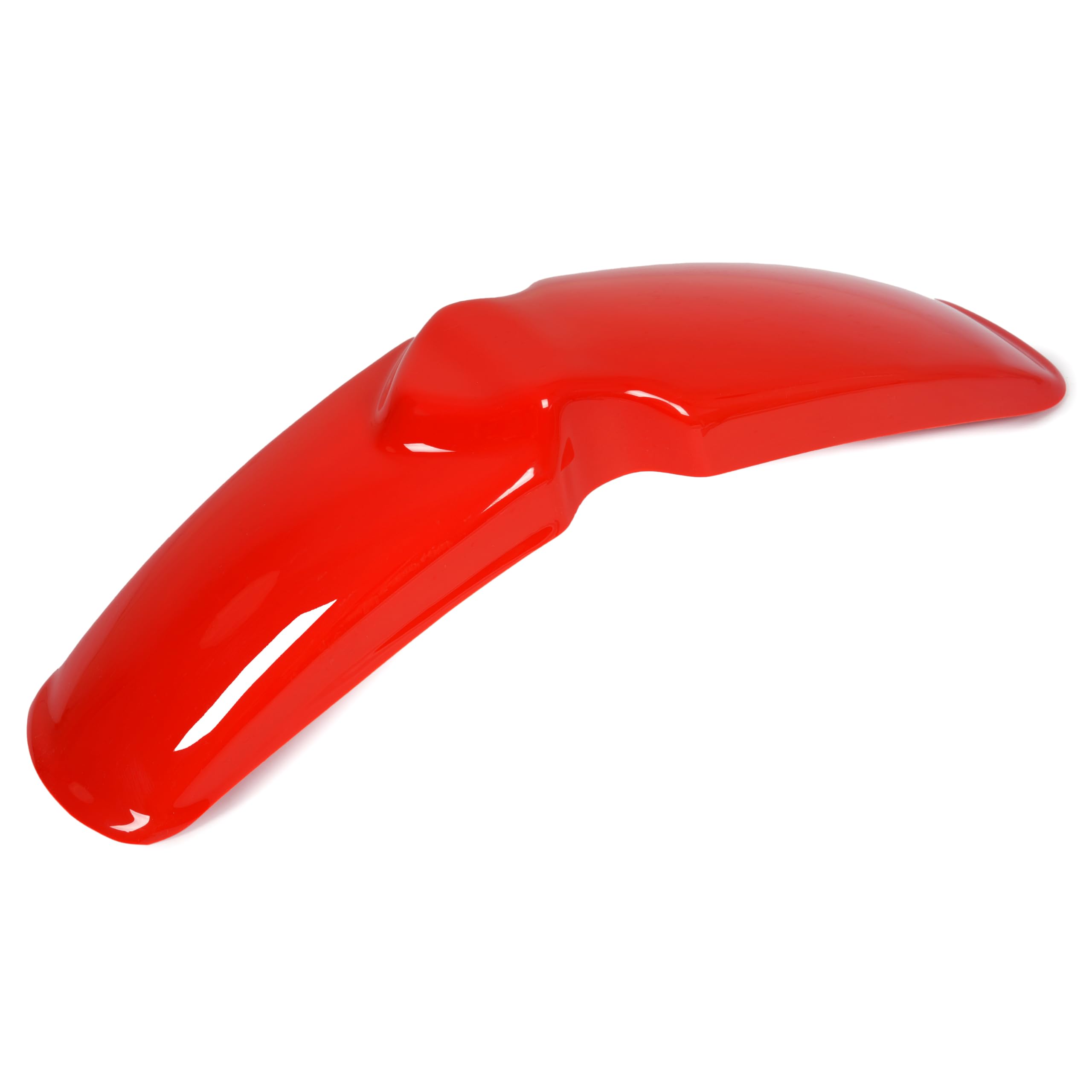 KUAFU Front & Rear Fender & Side Panel Set for 1977-1982 Honda XR75 XR80 - Red Motorcycle Body Kit with Plastic Fenders & Panels - Perfect for Off-Road Riding & Restoration Projects