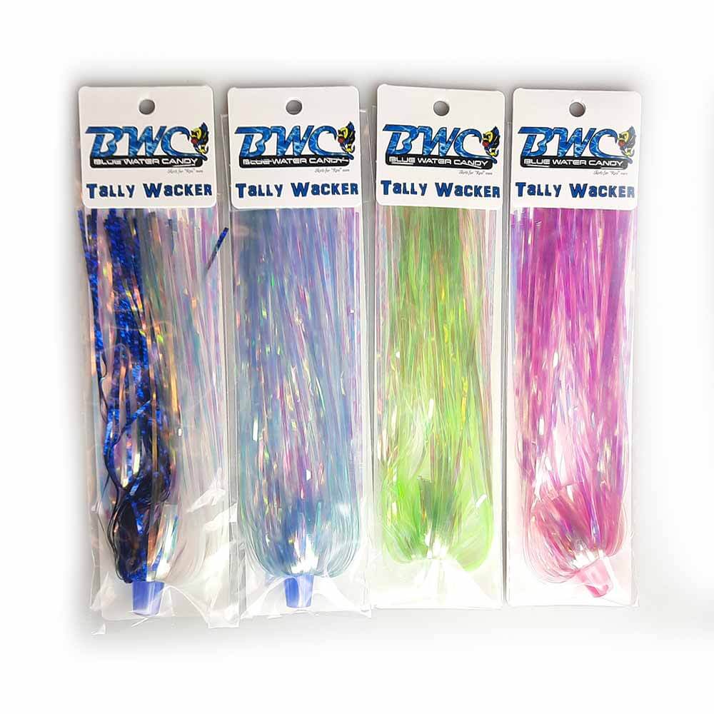 Blue Water Candy Small Dredge Head With Bling Lures 6 Inch - Premium Saltwater Fishing Lure for Tuna, Wahoo & Mahi - Perfect for Offshore Trolling & Deep Sea Fishing