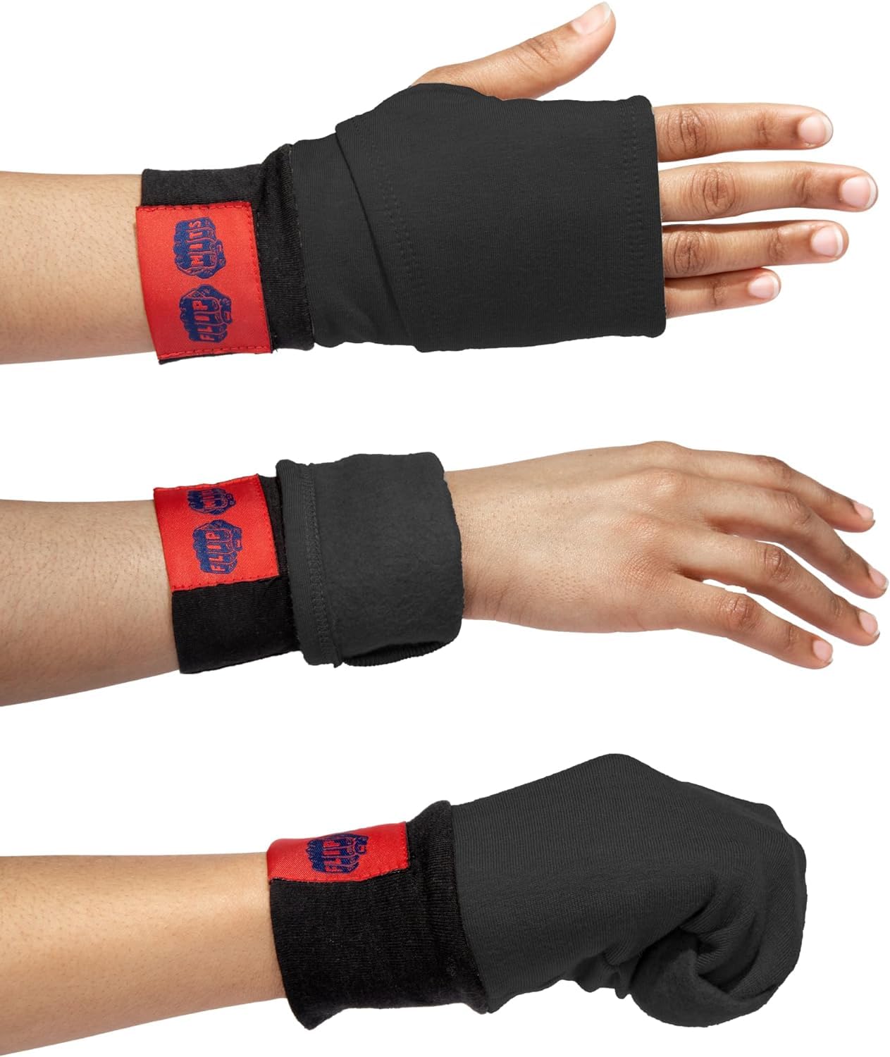 Fingerless 3-in-1 Performance Gloves for Running, Hiking, Gym Workouts & Cycling | Breathable, Sweat-Wicking & Insulating | Yoga, Pilates, Driving, Sewing & Gaming Accessories | Perfect for Outdoor Sports & Indoor Activities (Ninja Party, X-Large)