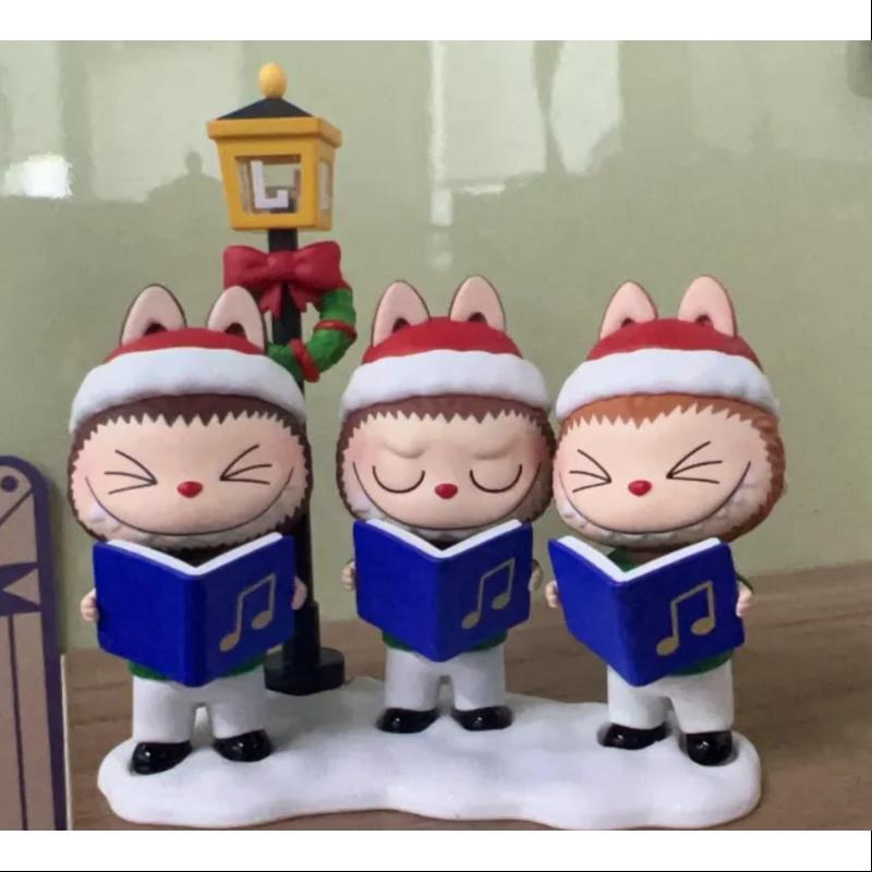 Labubu The Monsters Let's Christmas Series Secret Carol Singer - Cute Collectible Vinyl Figure for Holiday Decorations & Gift Giving