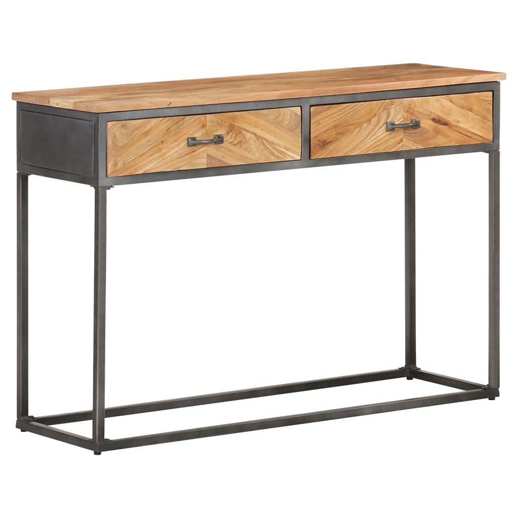 Rustic Farmhouse Console Table - 43.3