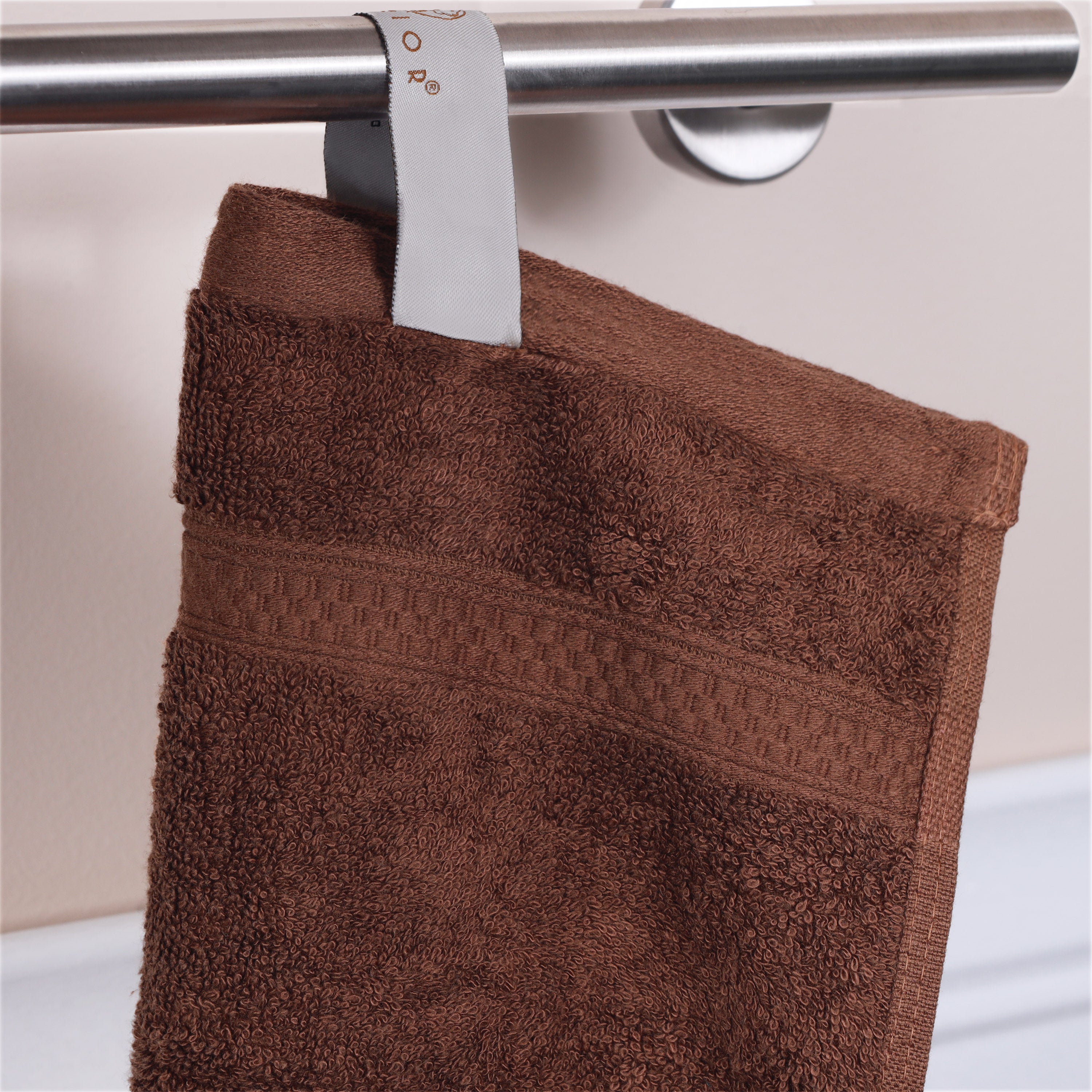 Ultra Soft Rayon Bamboo Cotton Blend Bath & Hand Towel Set | Eco-Friendly, Absorbent & Luxurious for Spa, Bathroom & Guest Use