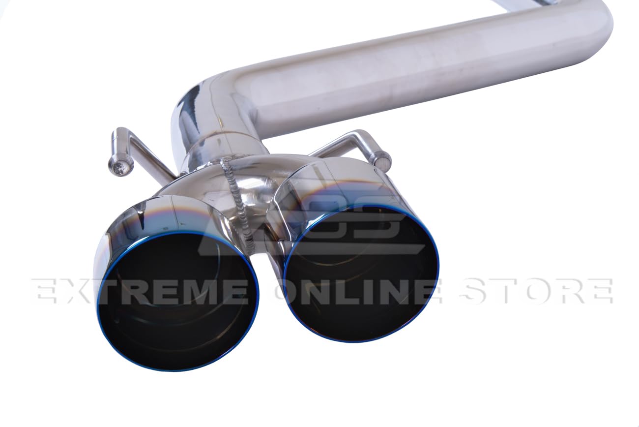 Lexus RC200t RC300 RC350 Stainless Steel Muffler Axle Back Exhaust System (2015-Present) - 3.5