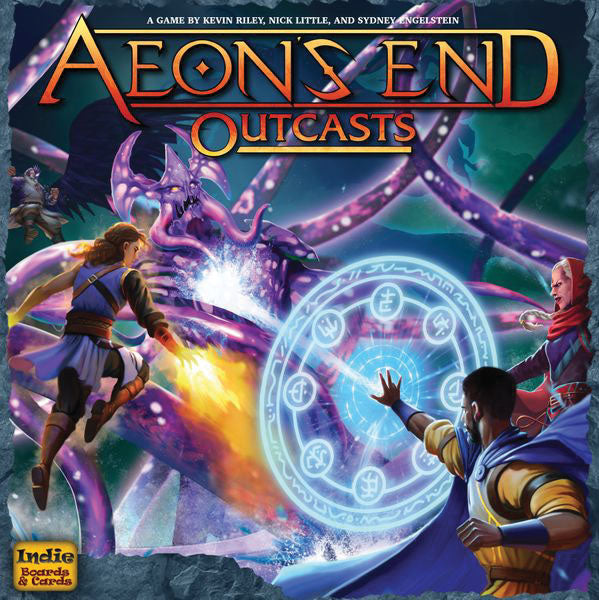 Aeon's End: Outcasts Expansion Board Game - Cooperative Deck-Building Adventure for 1-4 Players | Perfect for Game Nights & Strategy Enthusiasts
