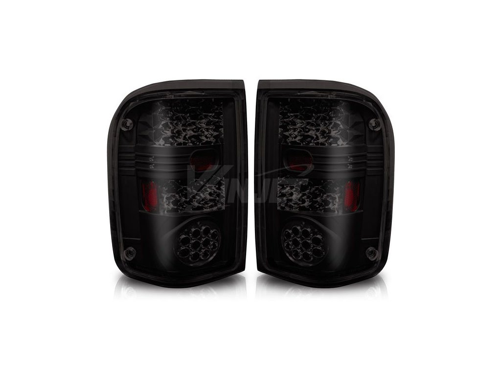 Winjet LED Tail Lights Compatible with 1993-2000 Ford Ranger - Durable, Bright Replacement Lights for Enhanced Nighttime Safety & Style