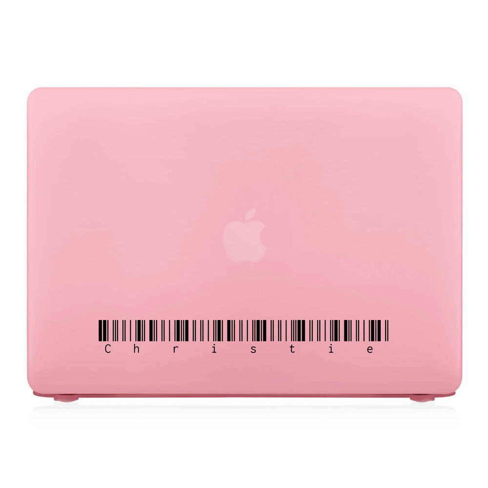 Durable MacBook Hardshell Case with Fun Signature Design - Protective Cover for MacBook Air/Pro - Perfect for Work, Travel & School Use