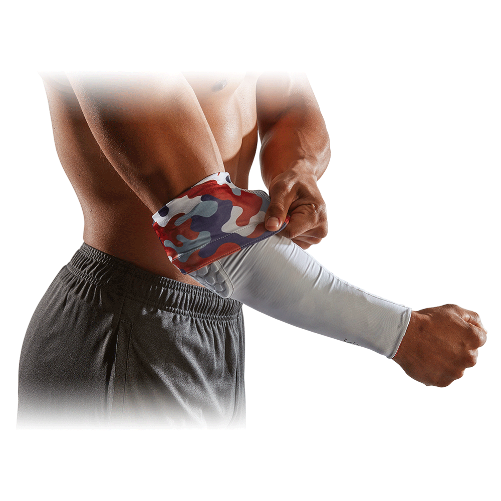 HEX® Reversible Basketball Arm Sleeve - Single Arm Compression Sleeve for Shooting & Sports Performance - Perfect for Basketball, Training & Outdoor Activities
