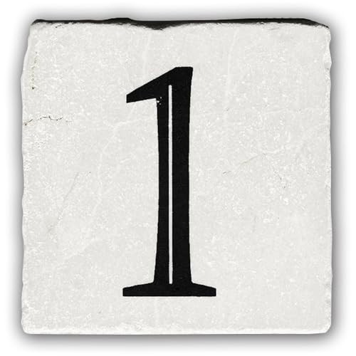 Beige Number Tile-1