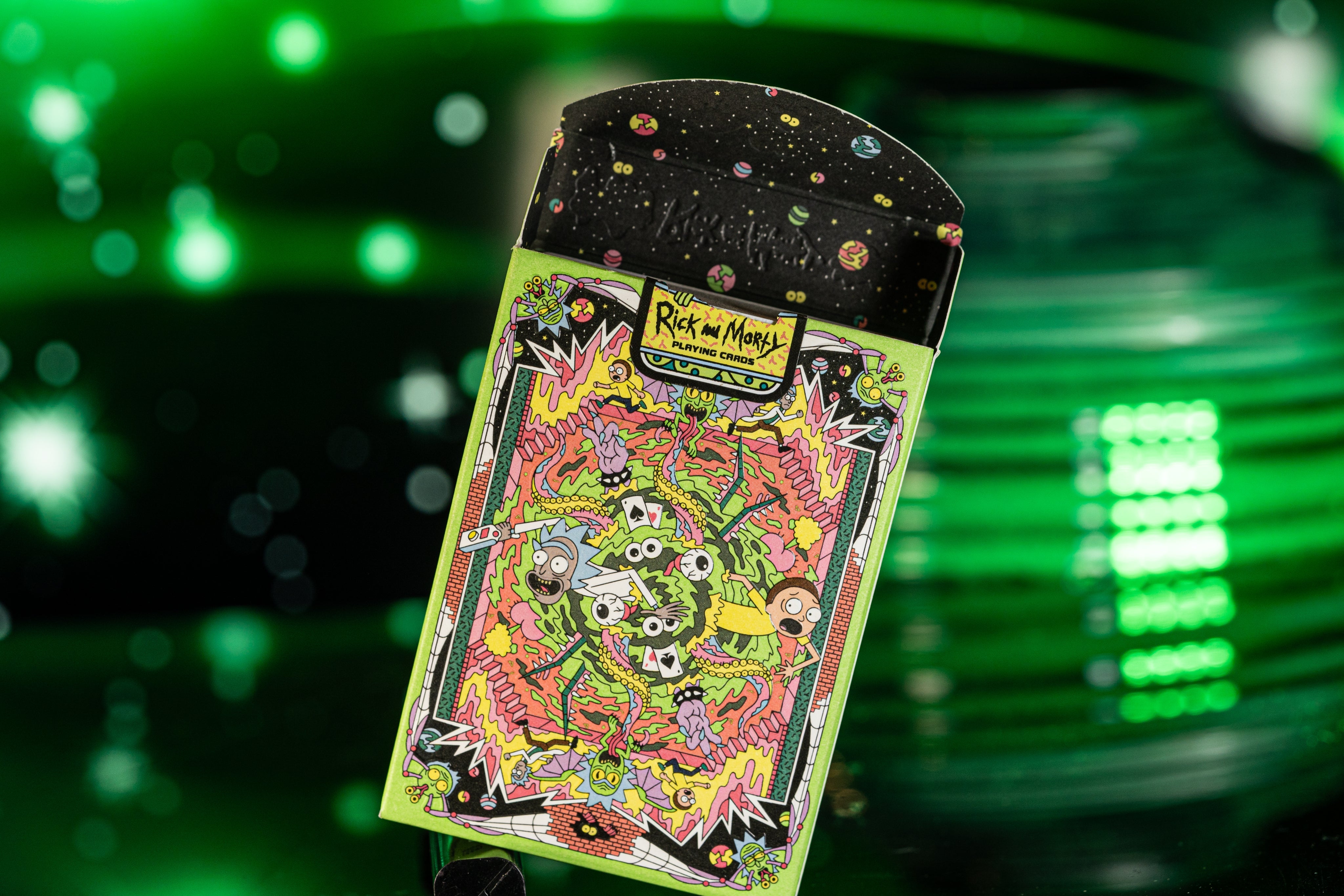 Rick and Morty Playing Cards - 52 Deck with Custom Artwork, Perfect for Game Nights, Collectors, and Fans | Official Merchandise for Card Games, Magic Tricks, and Gifts