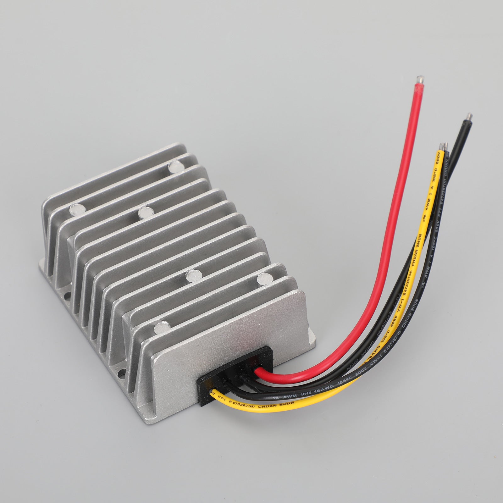 10A 480W Waterproof DC-DC Converter Power Supply Regulator - 24V to 48V Step Up Voltage Booster for Solar Panels, RVs, Marine & Industrial Applications