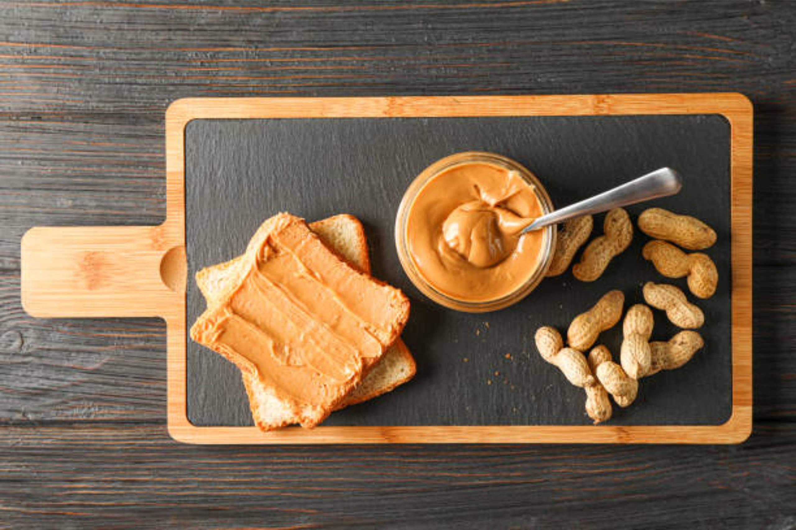 Personalized Peanut Butter Spoon - 7 Inch Stainless Steel Engraved Gift for Birthday, Anniversary, Christmas (Silver) | Unique Present for Lovers, Couples & Foodies - Perfect for Romantic Dinners, Stocking Stuffers & Kitchen Use