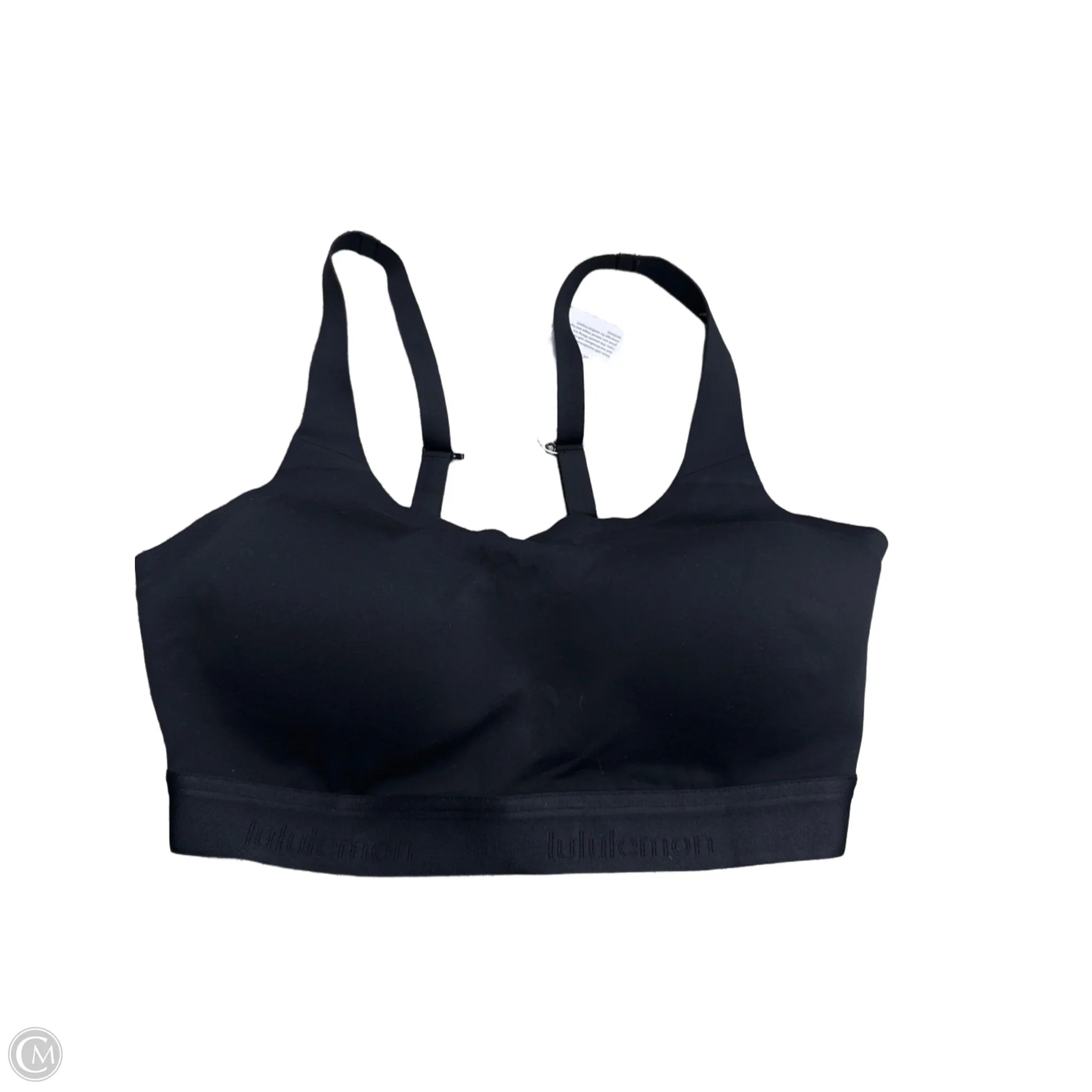 Lululemon Black Athletic Sports Bra - Size Large for Women | High Support Workout, Running, Yoga & Gym