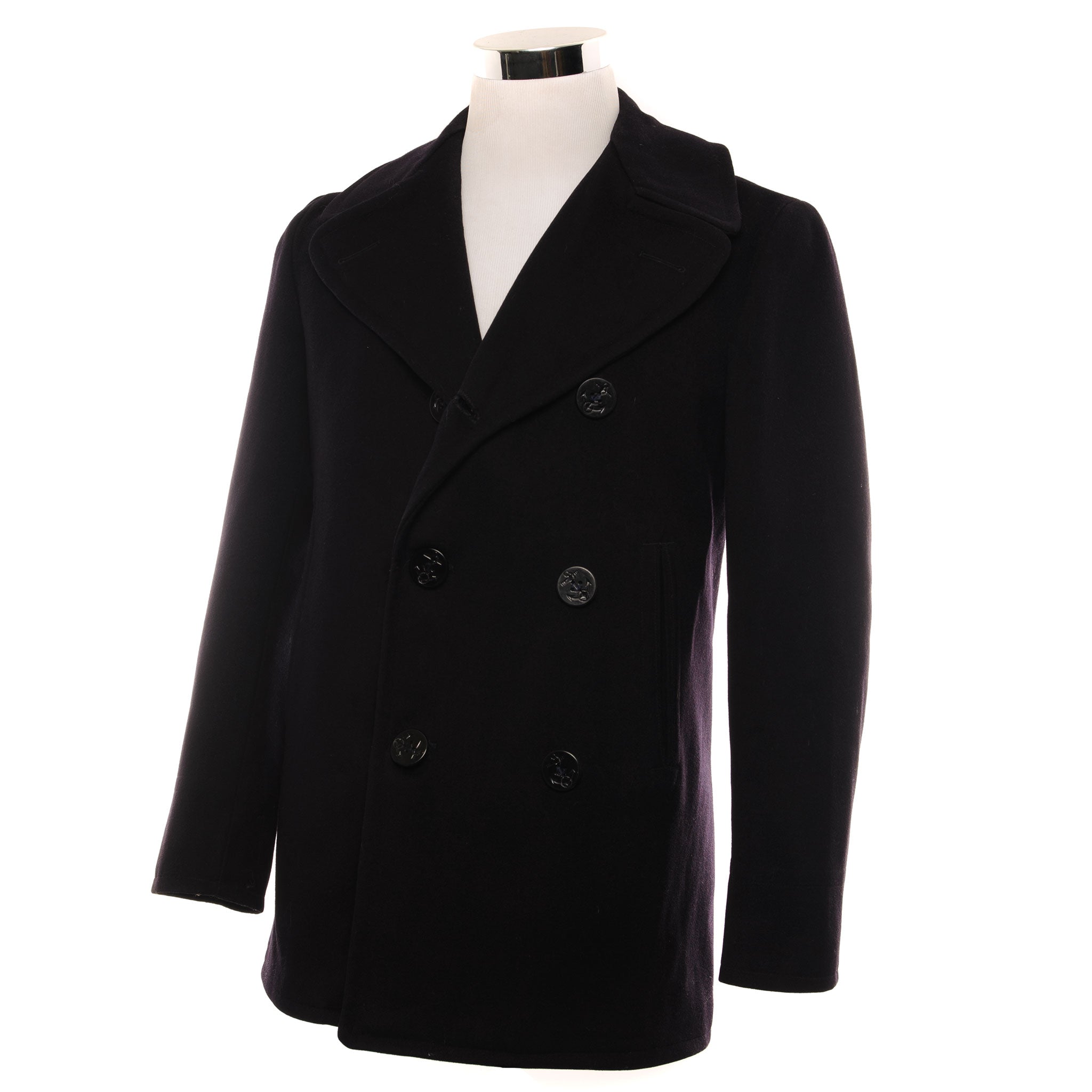 Vintage 1967 US Navy Peacoat - Size 34 | Authentic Military Outerwear for Men | Perfect for Cold Weather & Historical Reenactments