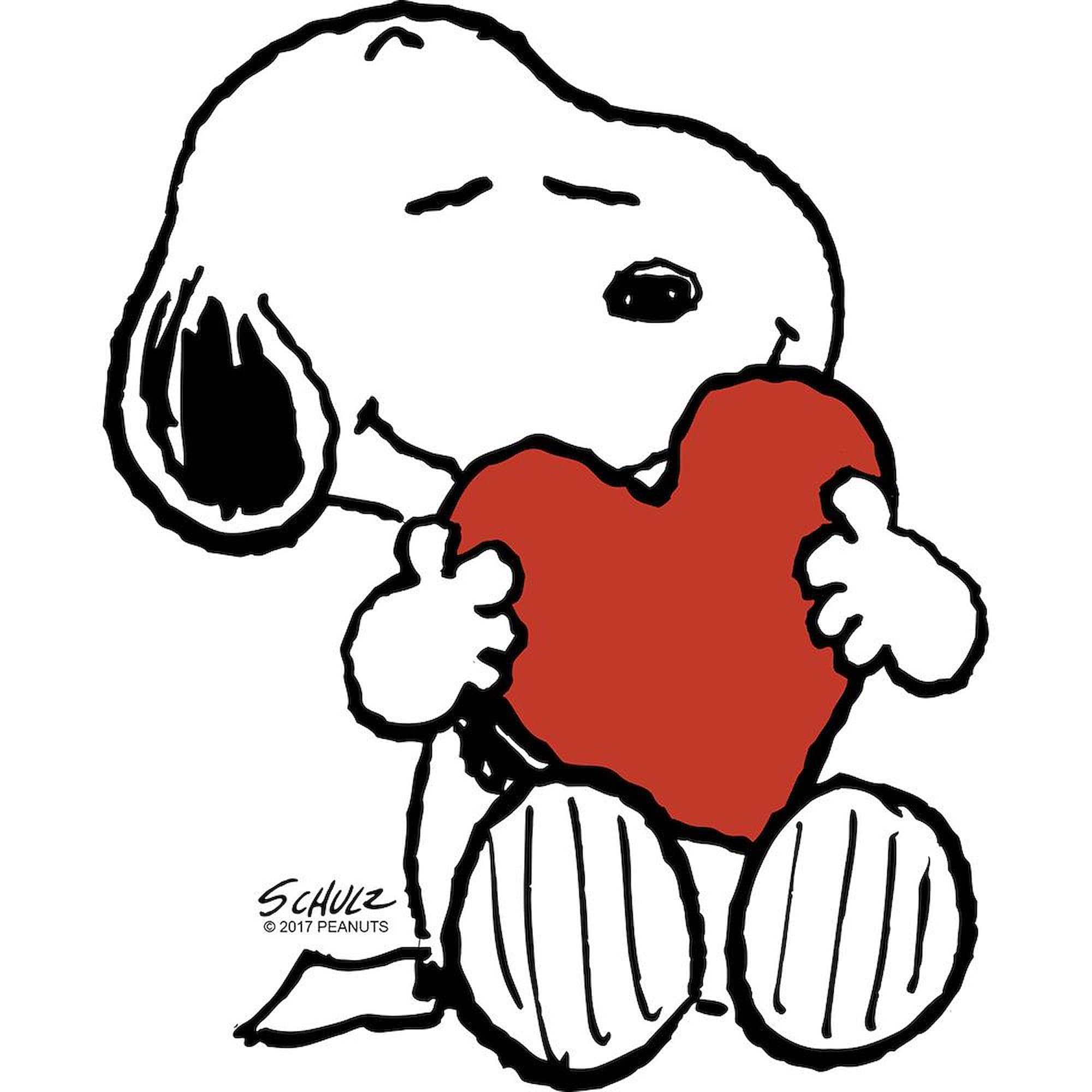 Snoopy On Heart Ceramic Coffee Mug 11 oz (325 ml) - Perfect for Hot & Cold Drinks, Ideal for Home, Office, or Gift Giving - CafePress