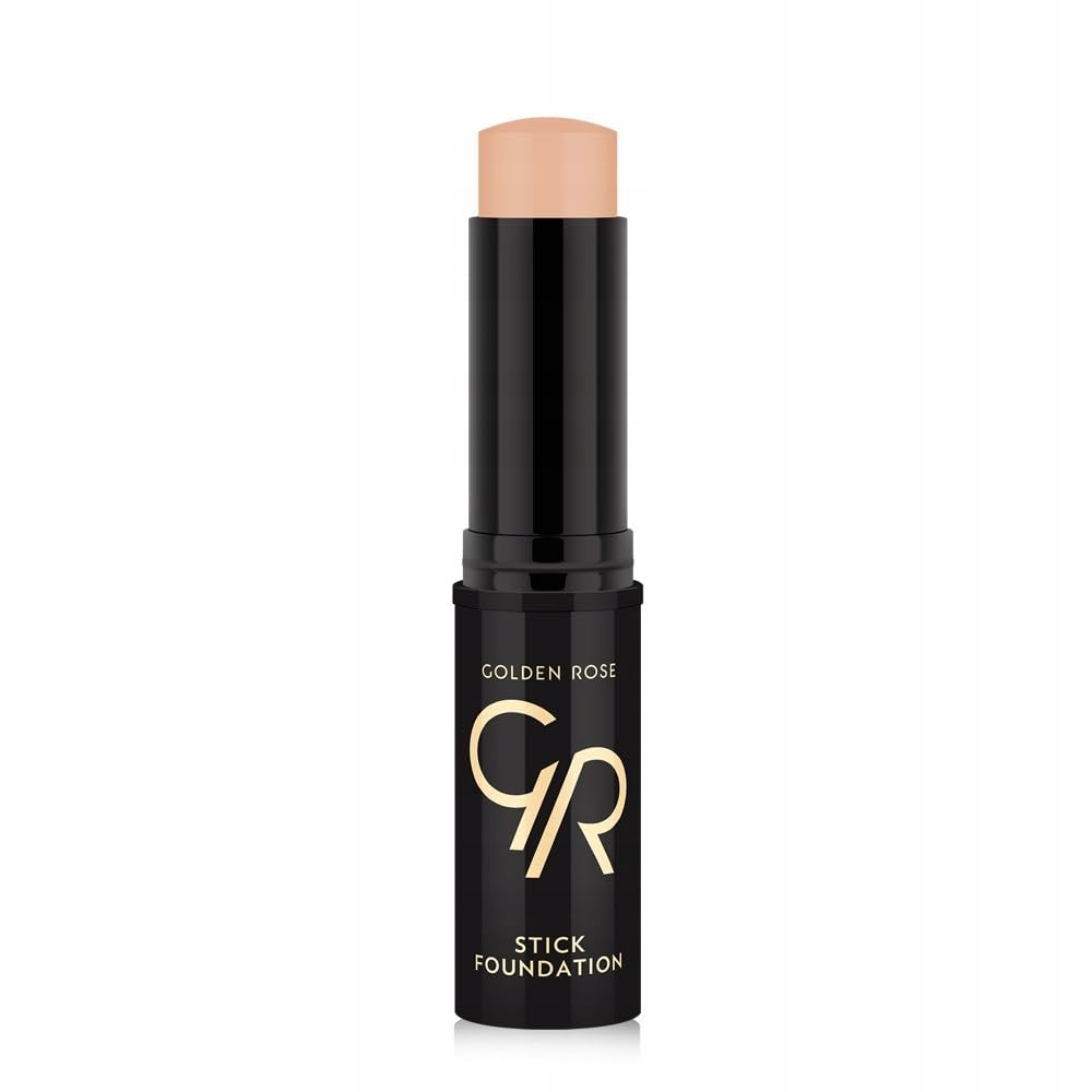 Golden Rose Stick Foundation - 5-in-1 Makeup Stick with SPF, Long Lasting & Oil Control | Perfect for Travel, Touch-ups & On-the-Go Makeup Application