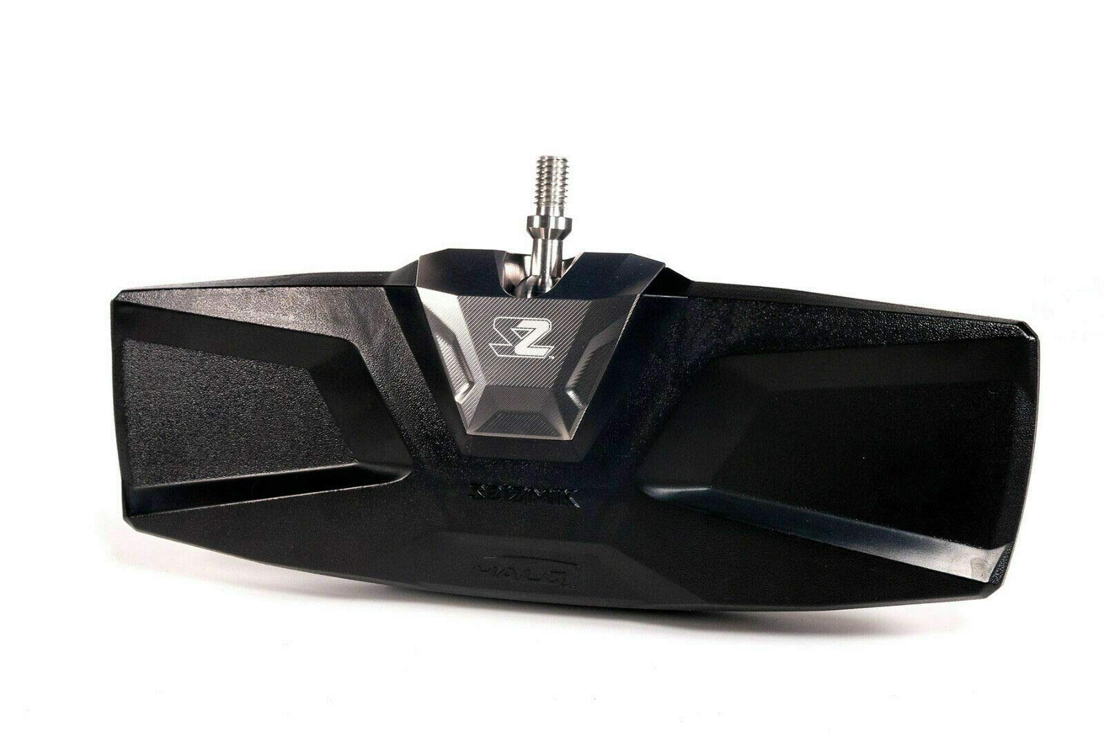 Seizmik 18011 Halo R 1.75 Inch Aluminum Rear View Mirror for Off-Road Vehicles - Perfect for Jeep Wrangler, Truck & ATV Adventures