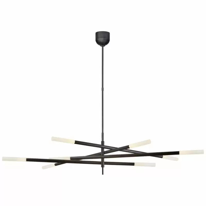 Mursell Grande 8-Light Adjustable Chandelier - Modern Articulating Ceiling Light Fixture for Dining Room, Living Room & Bedroom Lighting