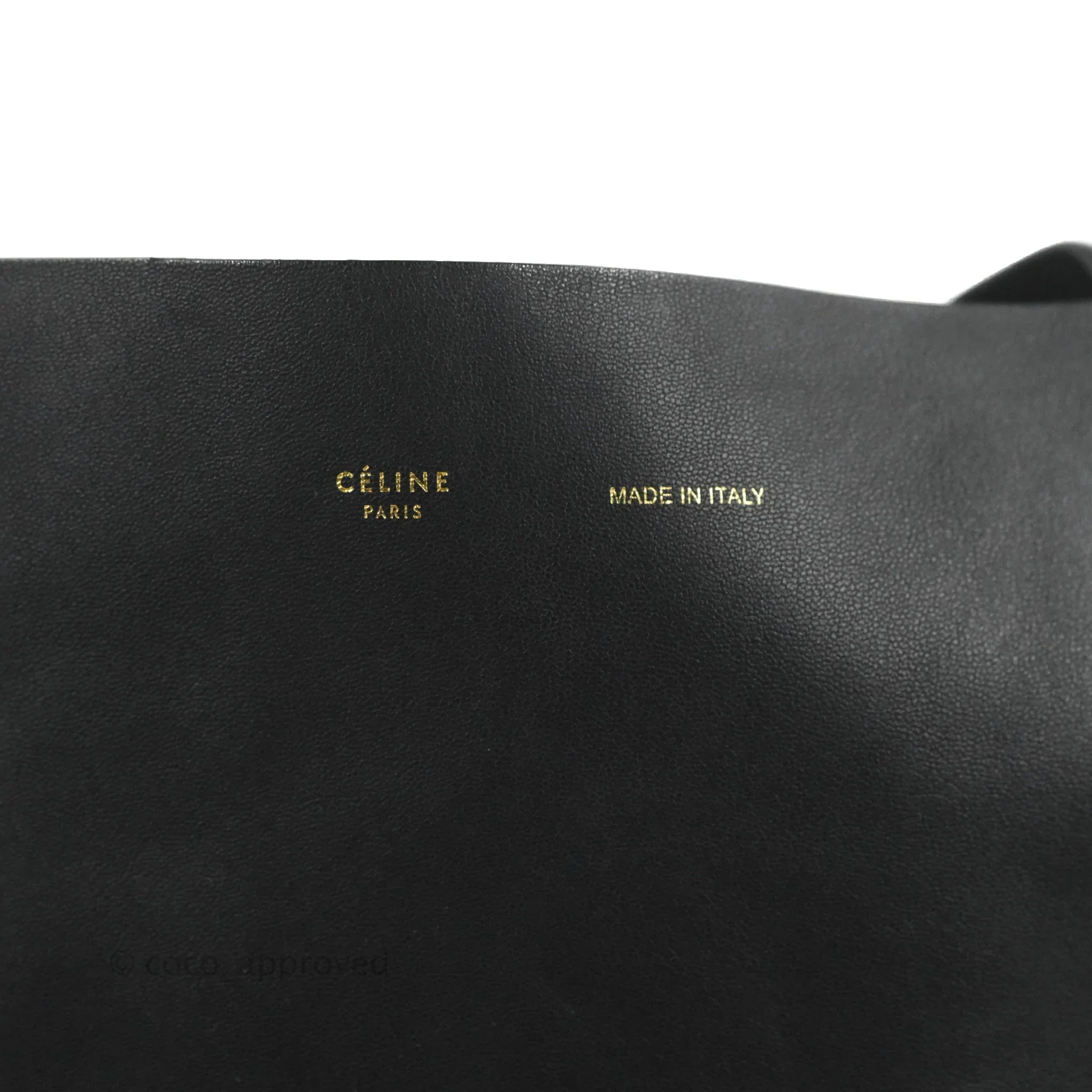 Celine Large Horizontal Cabas Tote Bag in Black Calfskin Leather - Perfect for Work, Travel & Everyday Luxury Handbag