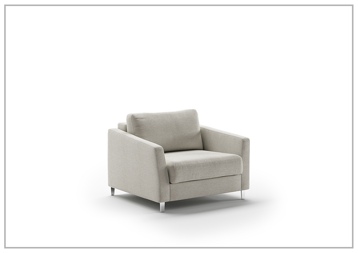 Custom Luonto Monika Fabric Sleeper Sofa - Handmade to Order | Convertible Couch Bed for Small Spaces & Guest Rooms | Perfect for Apartments, Dorms & Home Offices