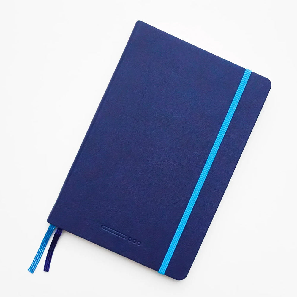 Endless Recorder Notebook A5 - Deep Ocean Blue Hardcover Journal for Writing, Sketching & Note Taking - Perfect for Students, Artists & Professionals