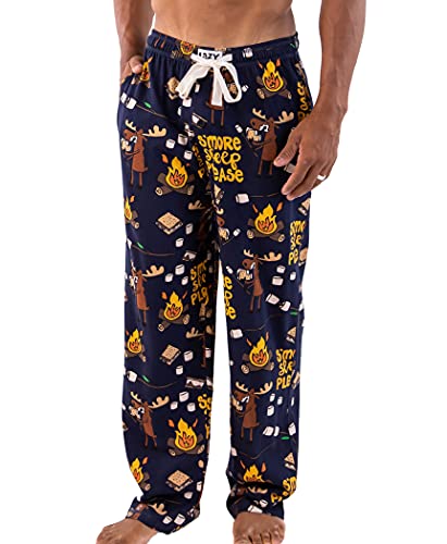 Dark Blue Smore Sleep Men's Pj Pant