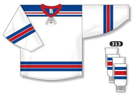 New York Rangers Custom Away Hockey Jersey - Official NHL Replica for Fans & Players - Perfect for Games, Parties & Sports Events