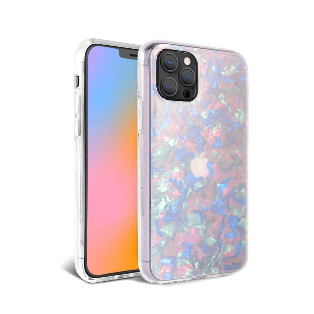 FELONY CASE - iPhone 13 Pro Case with Opal Design - Wireless Charging Compatible, Anti-Scratch & 360° Shockproof Protective Cover for Apple iPhone Mini - Perfect for Daily Use, Travel & Outdoor Activities