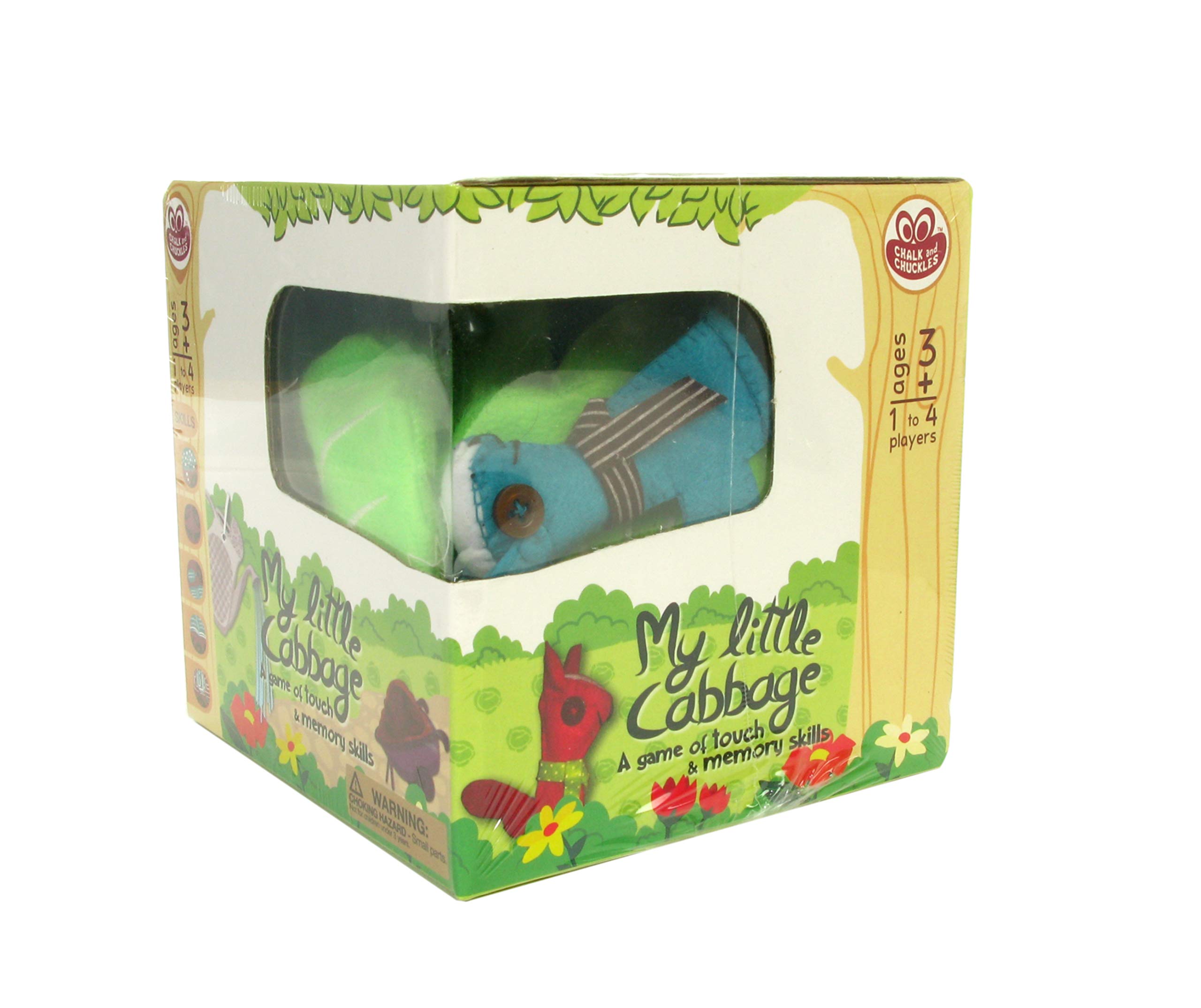 Chalk & Chuckles CCPPL038 My Little Cabbage - Fun Educational Board Game for Kids | Perfect for Family Game Nights & Preschool Learning Activities