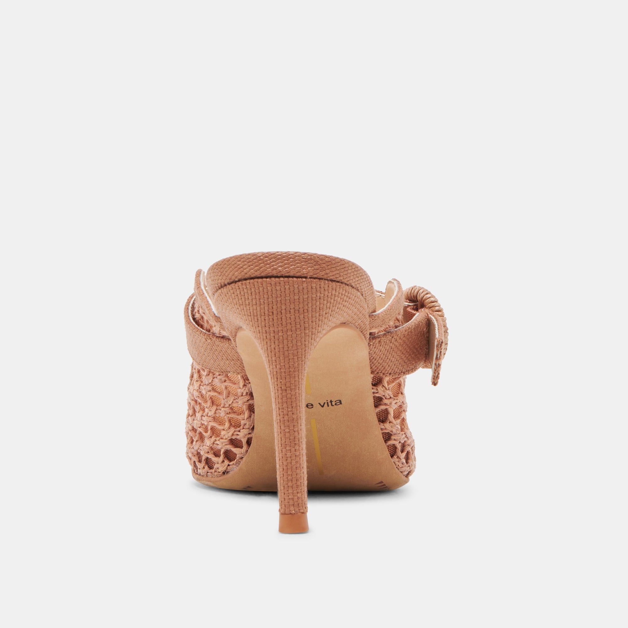 KEEKEE Women's Saddle Heels - Woven Raffia Summer Sandals for Beach, Wedding & Outdoor Parties | Comfortable Dress Shoes with Arch Support