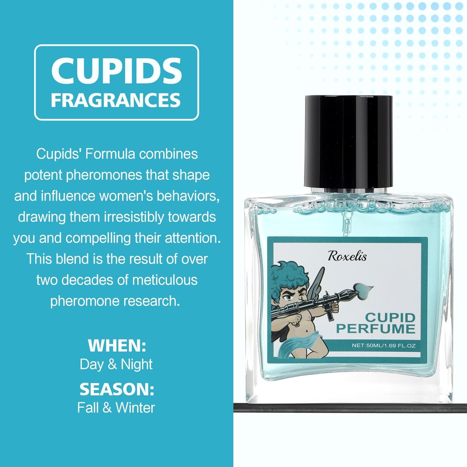 Hypnosis 2.0 Pheromone Cologne for Men - 50ml + 10ml Travel Set - Attract & Seduce with Long-Lasting Fragrance | Perfect for Dates, Nightlife & Special Occasions