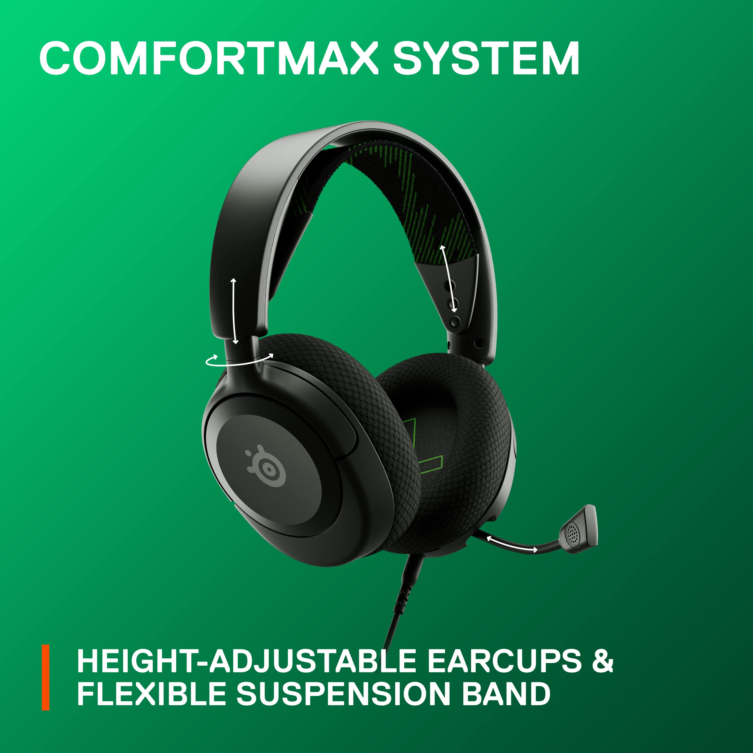 SteelSeries Arctis Nova 1X Wireless Gaming Headset with Signature Arctis Sound & ClearCast Gen 2 Mic - Compatible with Xbox Series X/S, PS5, Nintendo Switch, PC & Mobile - Perfect for Competitive Gaming, Streaming & Online Chat