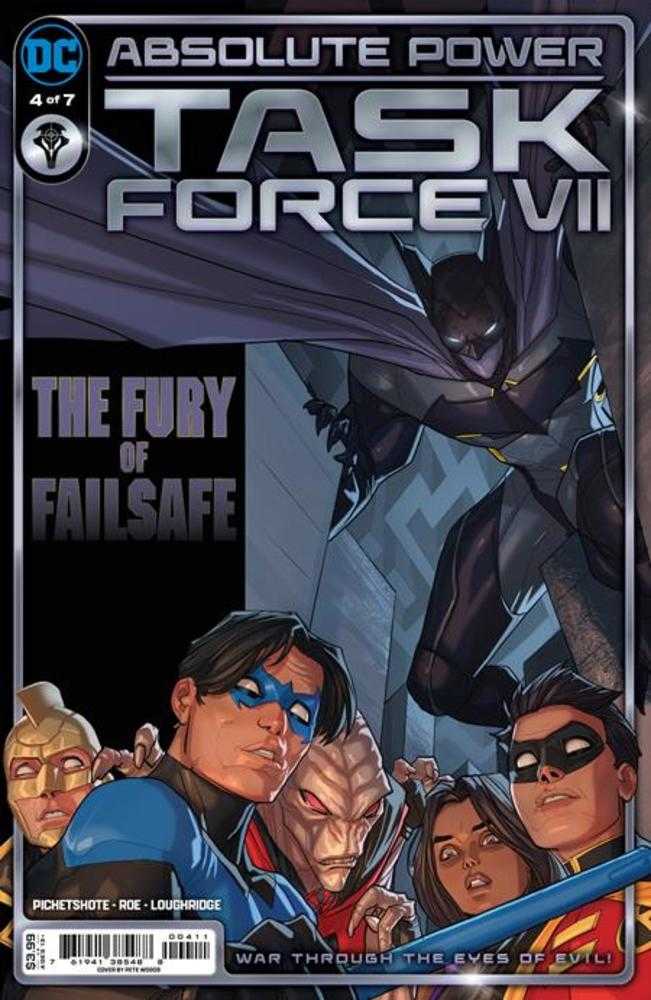 Absolute Power Task Force VII #4 (Of 7) Cover A Pete Woods - DC Comics Superhero Graphic Novel - Perfect for Collectors & Comic Book Fans