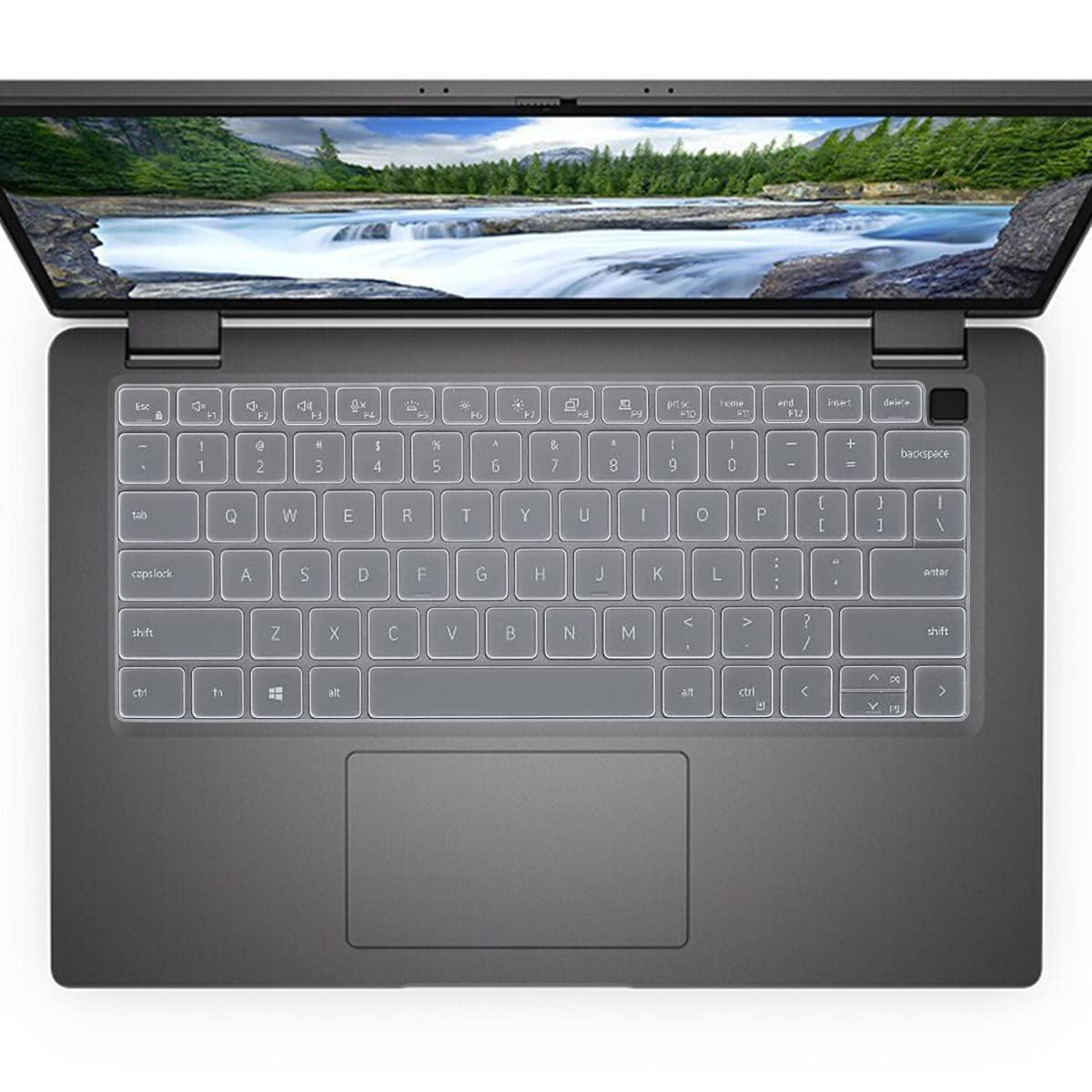 Dell Keyboard Cover for Latitude 5431 5430 5420 5440 5450 14 Inch & 15.6 Inch Laptops - Clear Protective Skin for 7420 7430 7440 7450 7520 9000 9420 9430 9510 9520 Models | Anti-Dust, Spill-Resistant Keyboard Protector for Work & Travel