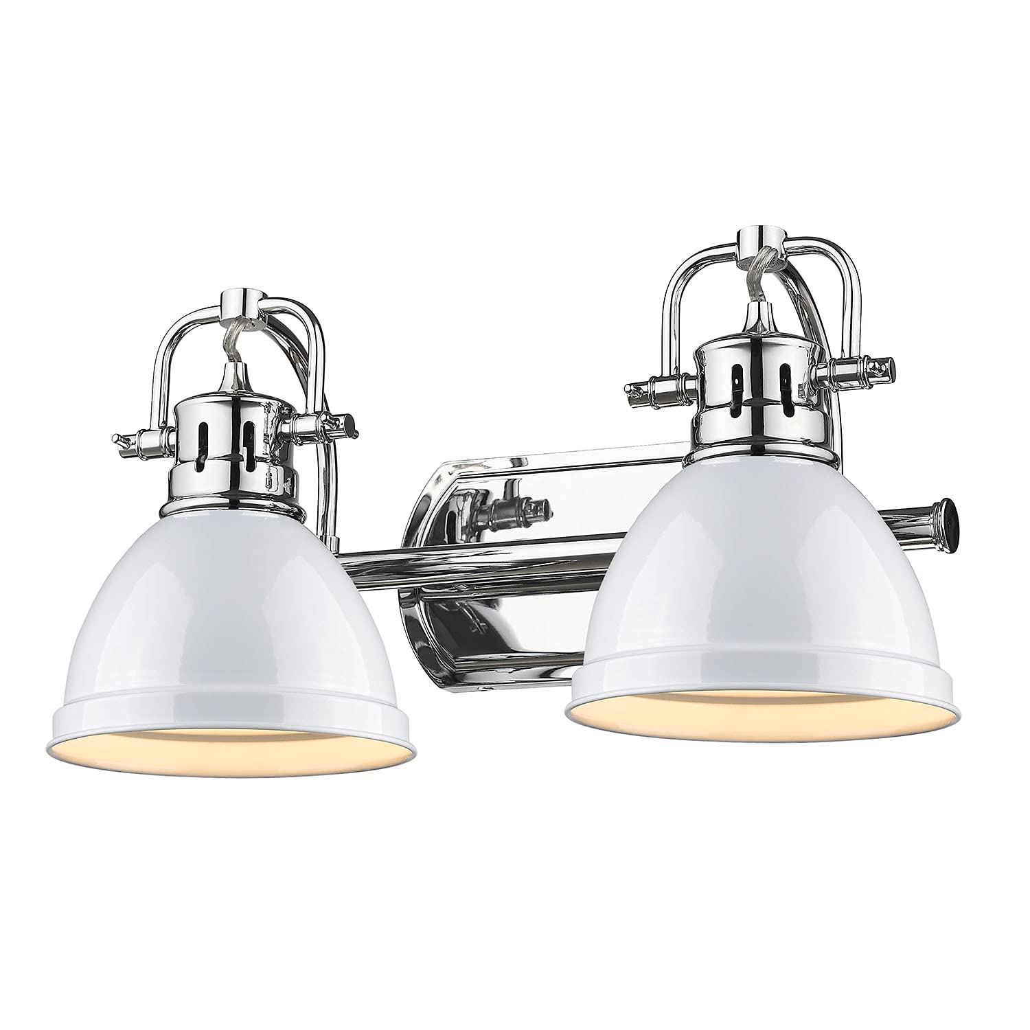 Golden Bathroom Vanity Light - Chrome Fixture for Mirror - Home Decor