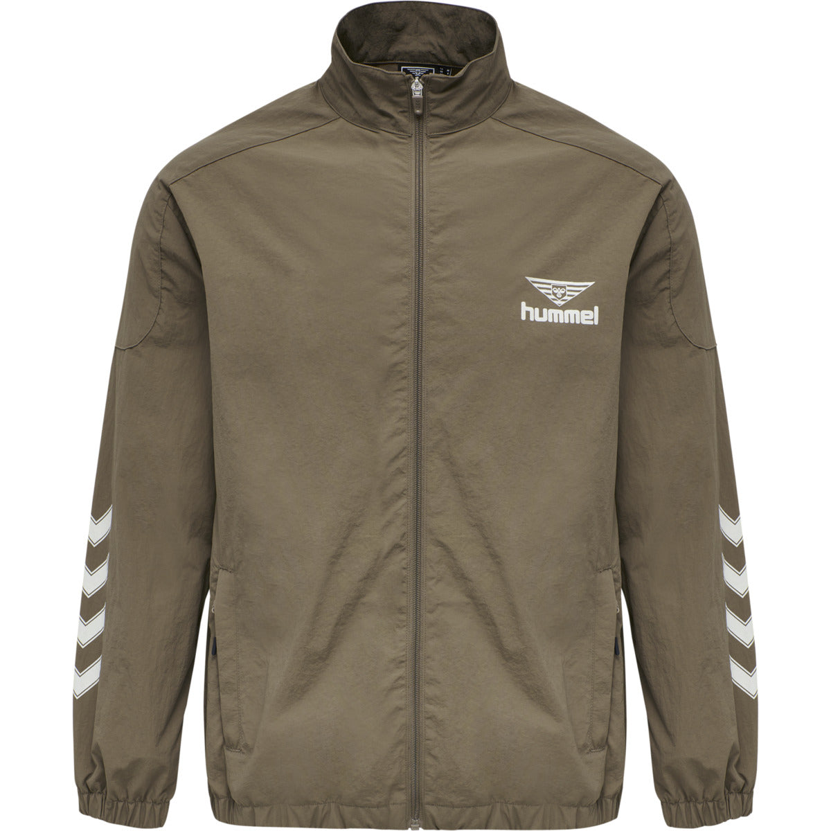 Hummel HMLNIKKI Women's Zip Jacket - Stylish & Comfortable Walnut Brown Outerwear for Casual Wear & Outdoor Activities