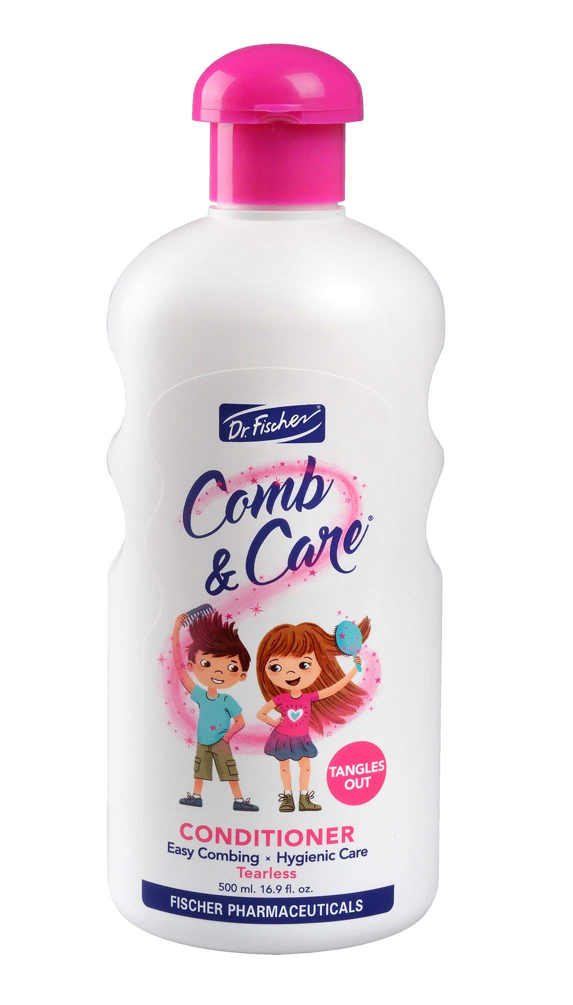 Dr. Fischer Tear-Free Baby & Kids Conditioner - Gentle Tangle-Free Formula for Soft Hair - Perfect for Daily Bath Time & Sensitive Scalp Care