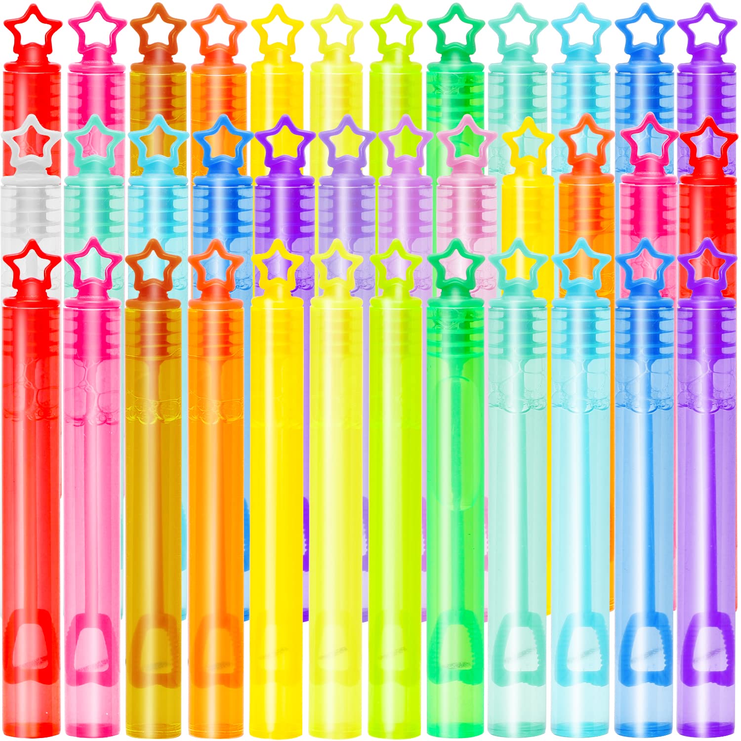 TOY Life Bubble Wands for Kids - Bulk Mini Bubble Party Favors, Toddler Bubbles (1-3 Years), Bubble Toys for Outdoor Play & Birthday Parties - Burbujas para Niños